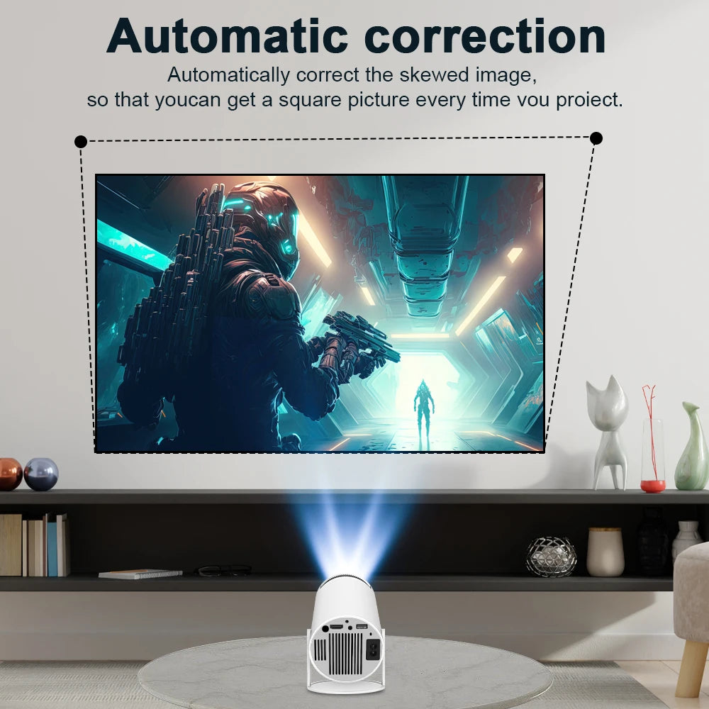 Magcubic Projector HY300 PRO 4K Android 11 Dual Wifi6 260ANSI Allwinner H713 BT5.0 1080P 1280*720P Home Cinema Outdoor Projetor