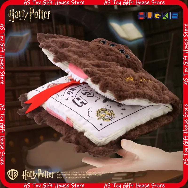 Hugkis Harry Potter Monster Book Plush Toy Plush Pillow Pendant Magic School Decor Collectible For Adult Fans Holiday Gifts