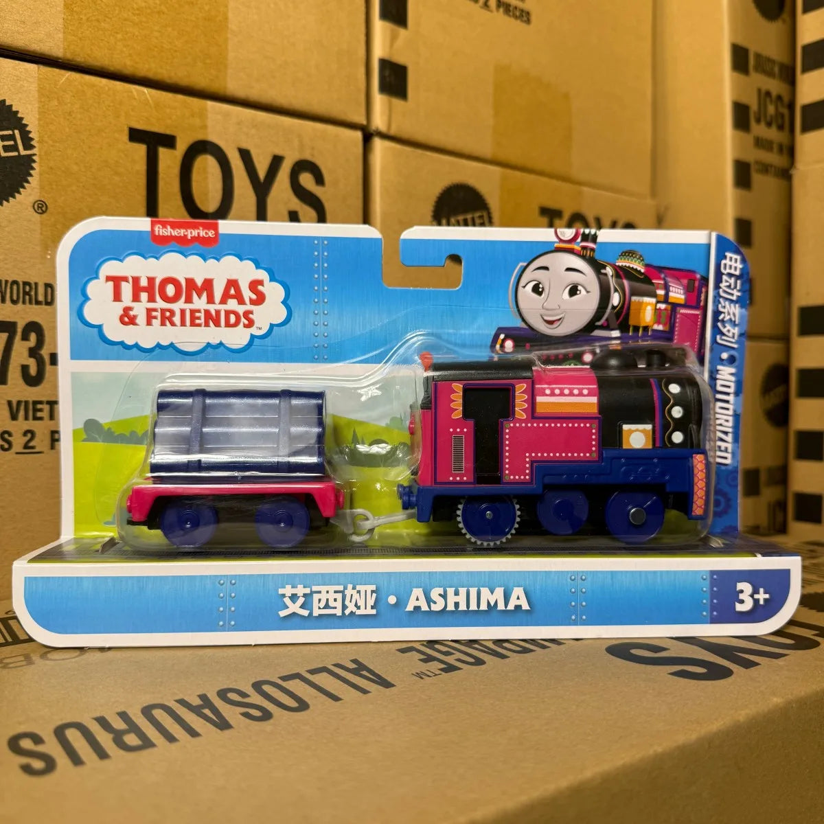 Original Thomas & Friends 80th Anniversary Trians Electric Motorized Engine Nia Percy James Hiro Ashima Toys for Boy Crane Model