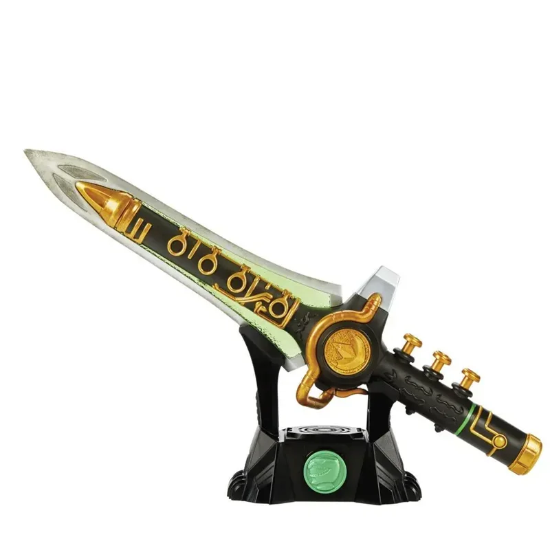 Hasbro Power Rangers Lightning Collection Mighty Morphin Green Dragon Dagger Premium Collectible with Lights and Sounds in Stock