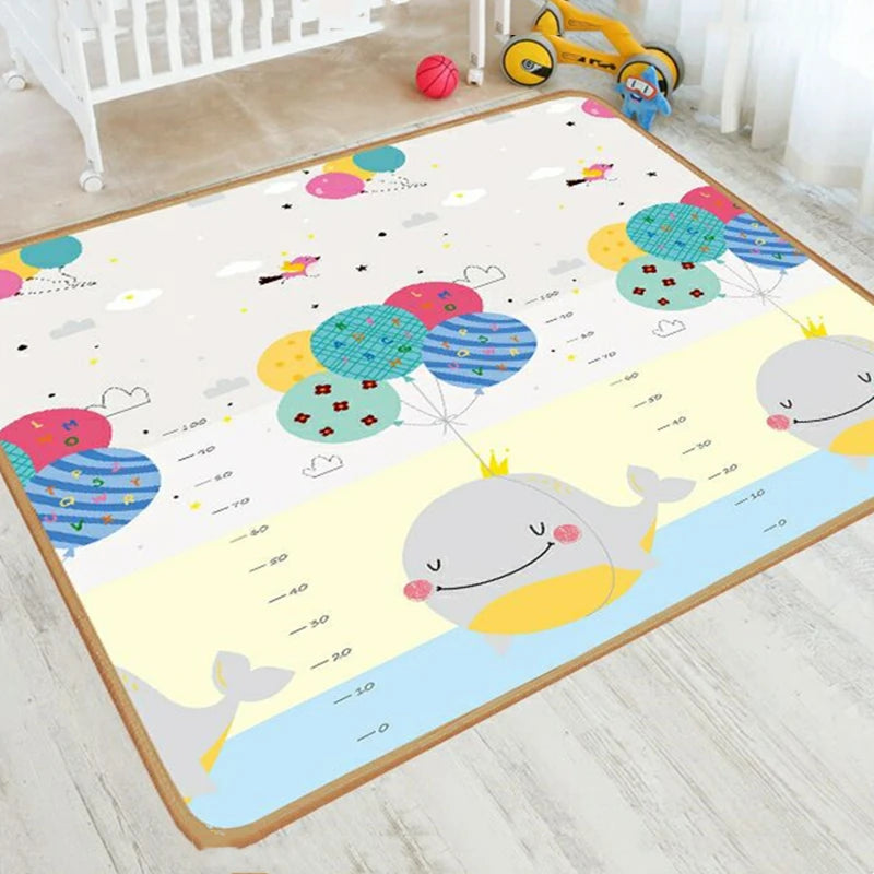 Folding Mat Carpet Rug Playmat Crawling Play Mats 200x180/180x150/180x120cm Play Mat for Children's Thick Safety Mat Friendly