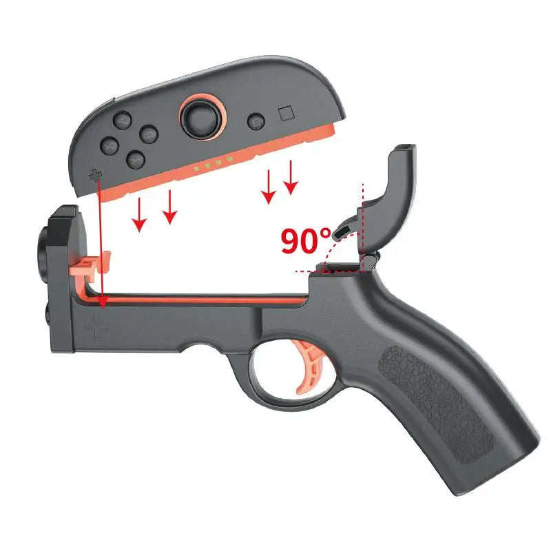 For Switch2 Left And Right Handle Game Butts Switch2 Generation Shooting Butts NS2 Game Somatosensory Butts 2 Pack