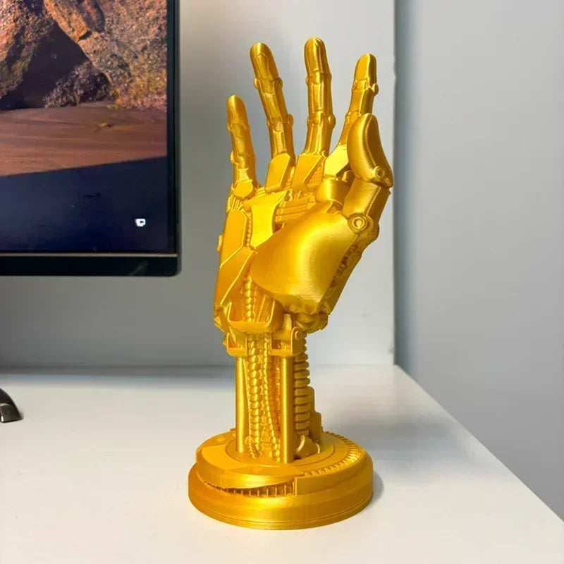 Robotic Hand Statue Game Controller Stand Support Holder For Ps5s Xboxs Series Creative Desktop Decorations, Home Decor