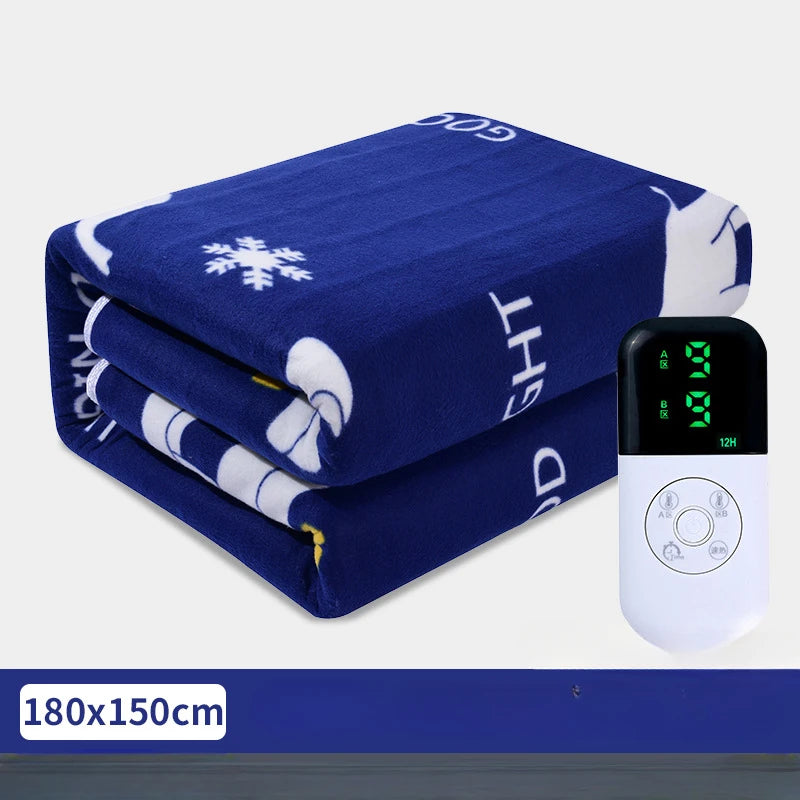 Warm Blanket Electric Heated Blanket 220V Electric Blanket Double Manta Electrica Heating Blanket Carpets Heated Mat