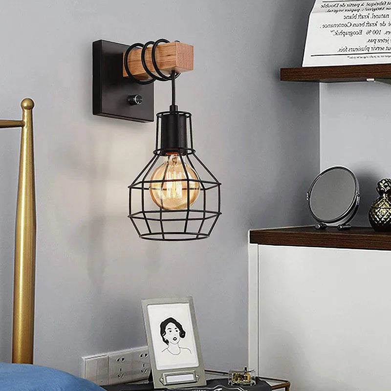 Modern Indoor Wall Light - Decorative Sconce for Bedroom, Living Room & Bathroom - LED Wall Lamp Fixture