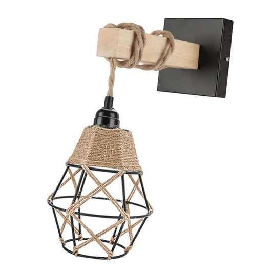 Wall Sconce Wall Mount Lamp Retro Farmhouse Decorative Pendant Light for Hallway Reading Kitchen Restaurant Decoration