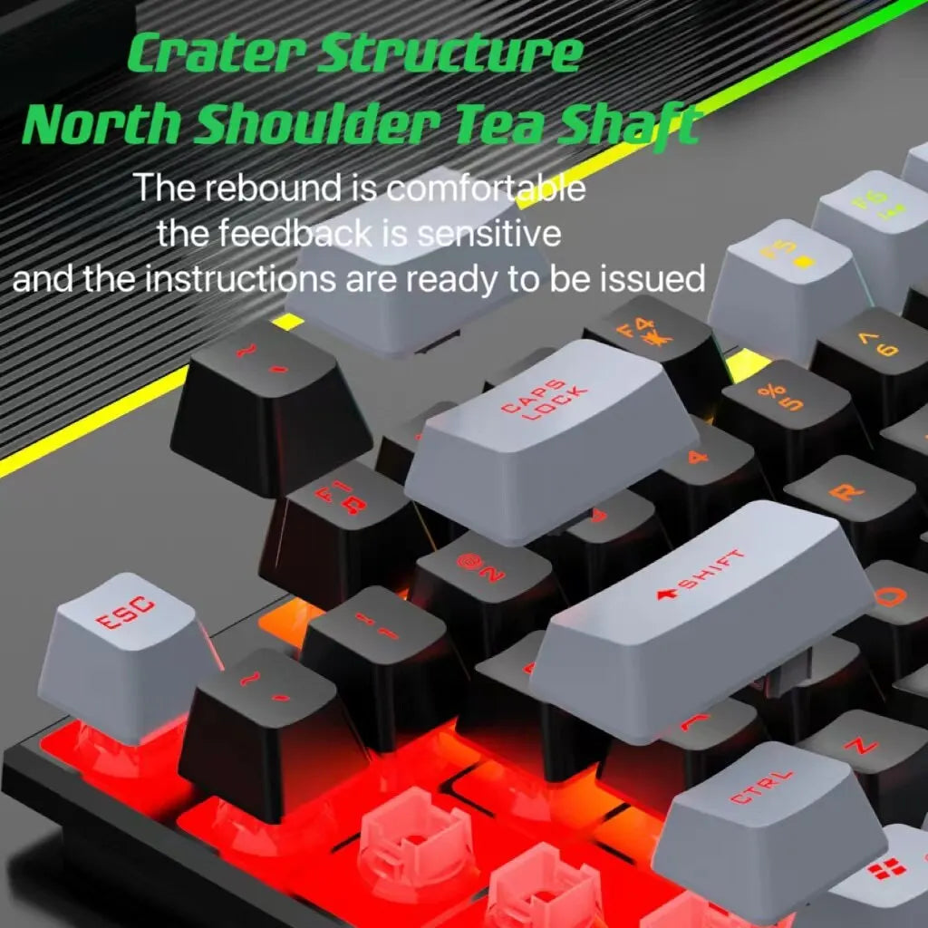 Wired Keyboard And Mouse Set