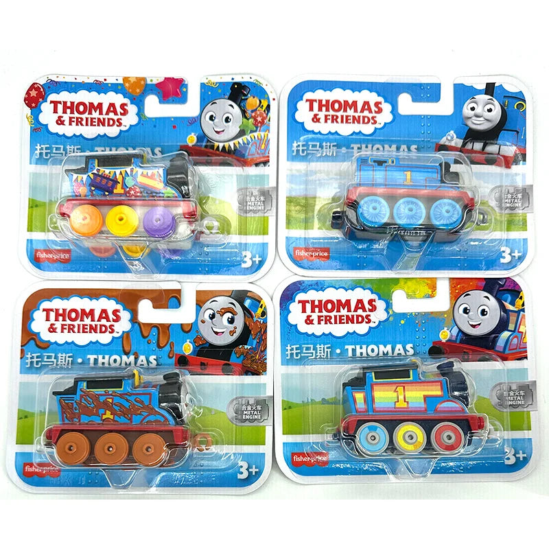 In stock Thomas & Friends Trackmaster Train Plush Along Boys Toy 1/43 Diecast Bruno Gordon Nia Hiro Crane Kana Diesel Model Gift