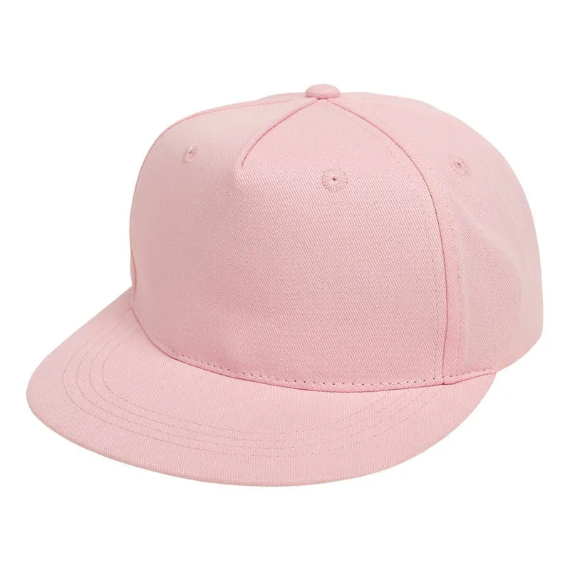 1-5years Children Hip-Hop Hats Kids Solid Color Tie-Dye Baseball Caps For Toddler Boys And Girls Outdoor Flat Brim Trend Hats