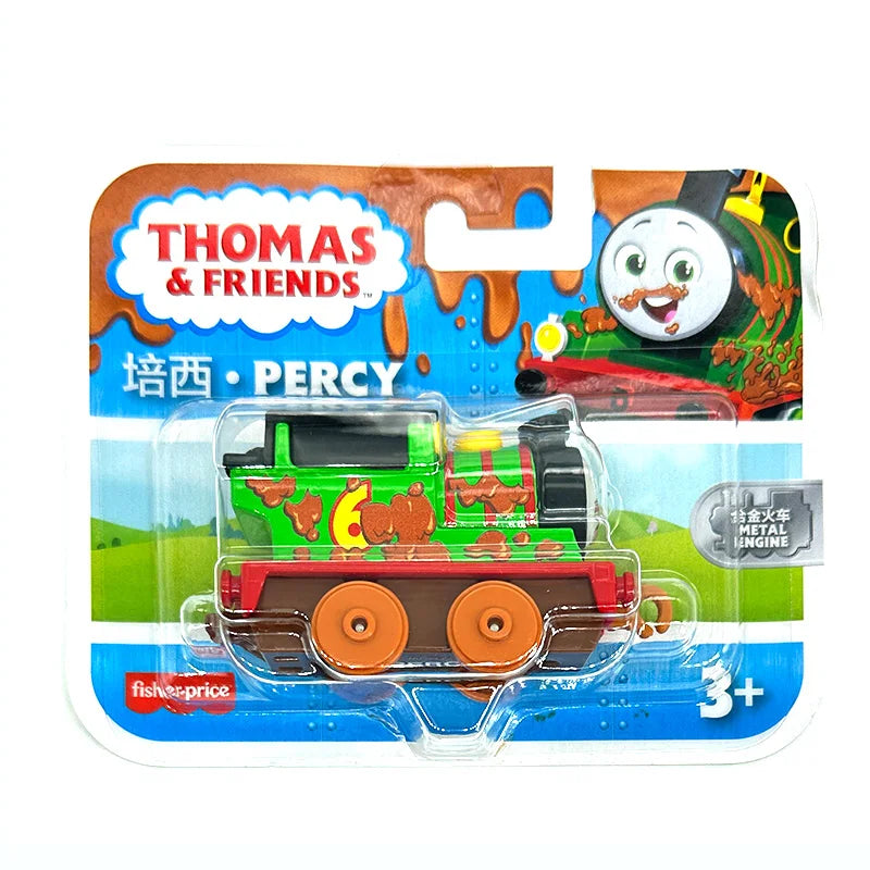 In stock Thomas & Friends Trackmaster Train Plush Along Boys Toy 1/43 Diecast Bruno Gordon Nia Hiro Crane Kana Diesel Model Gift