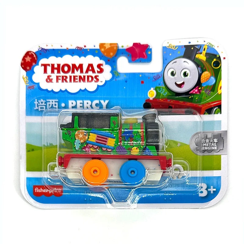 In stock Thomas & Friends Trackmaster Train Plush Along Boys Toy 1/43 Diecast Bruno Gordon Nia Hiro Crane Kana Diesel Model Gift