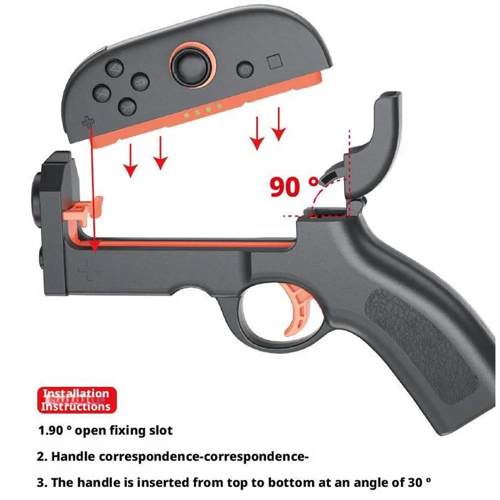 For Switch2 Left And Right Handle Game Butts Switch2 Generation Shooting Butts NS2 Game Somatosensory Butts 2 Pack