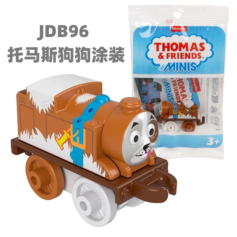 Original Thomas & Friends Train Minis Toys for Boys Diecast Railway Vehicles Hiro Rebecca Spencer Diesel Models Birthday Gift