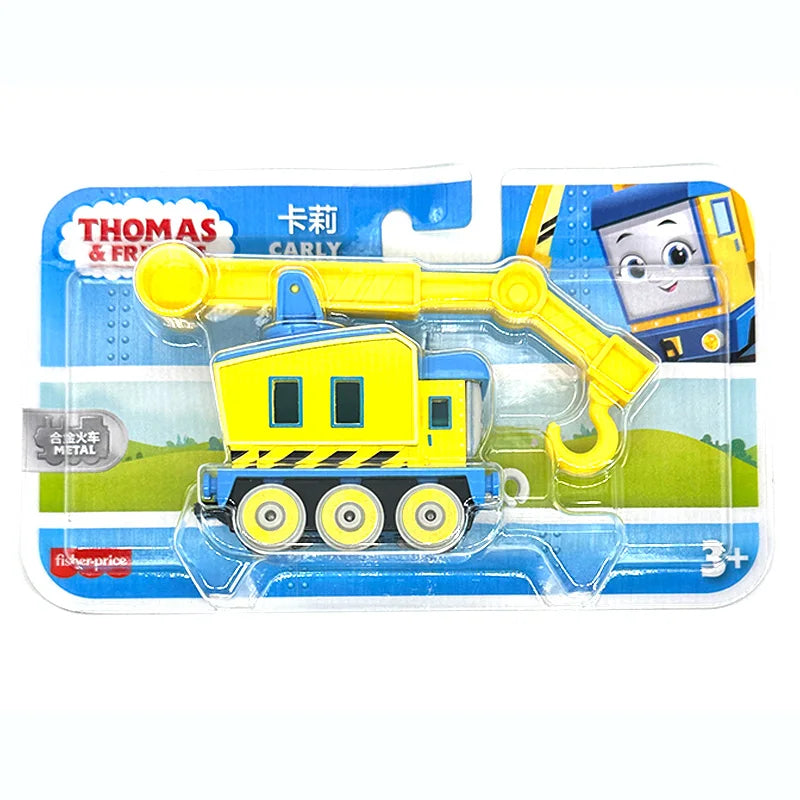 In stock Thomas & Friends Trackmaster Train Plush Along Boys Toy 1/43 Diecast Bruno Gordon Nia Hiro Crane Kana Diesel Model Gift