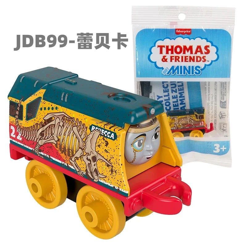 Original Thomas & Friends Train Minis Toys for Boys Diecast Railway Vehicles Hiro Rebecca Spencer Diesel Models Birthday Gift