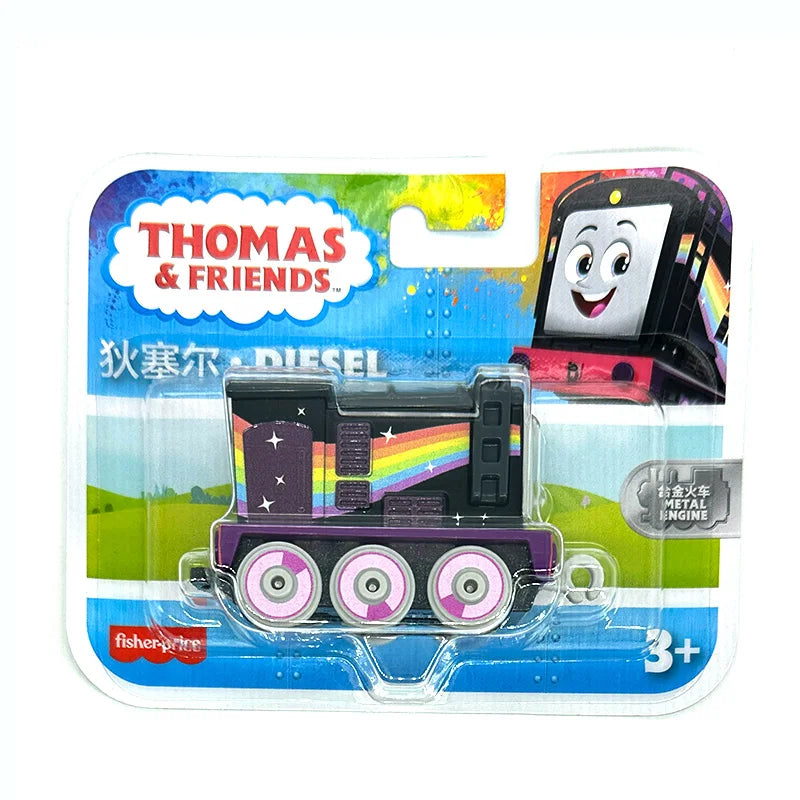 In stock Thomas & Friends Trackmaster Train Plush Along Boys Toy 1/43 Diecast Bruno Gordon Nia Hiro Crane Kana Diesel Model Gift