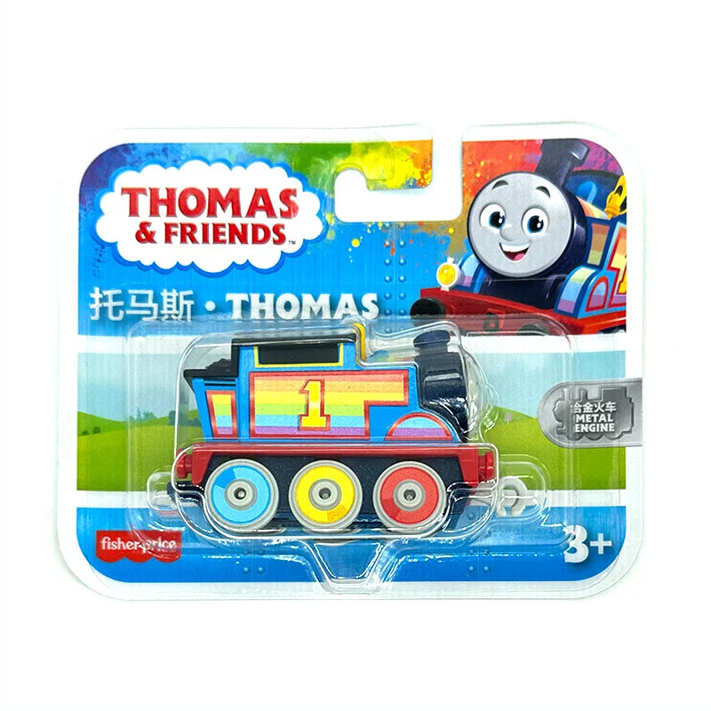 In stock Thomas & Friends Trackmaster Train Plush Along Boys Toy 1/43 Diecast Bruno Gordon Nia Hiro Crane Kana Diesel Model Gift