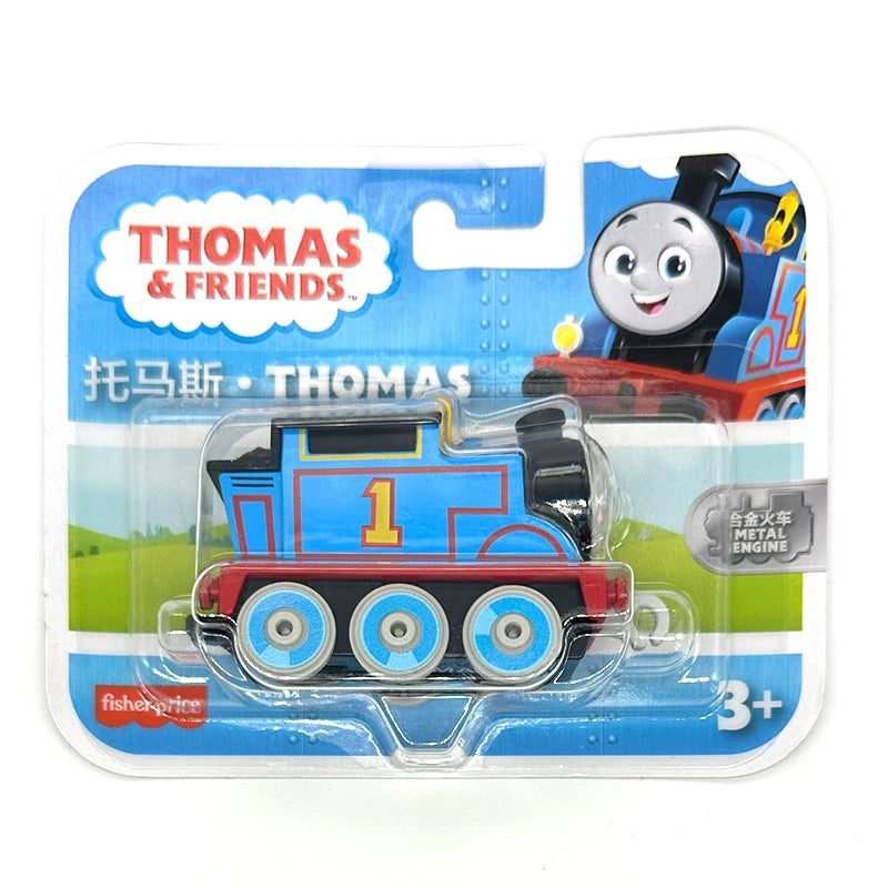 In stock Thomas & Friends Trackmaster Train Plush Along Boys Toy 1/43 Diecast Bruno Gordon Nia Hiro Crane Kana Diesel Model Gift