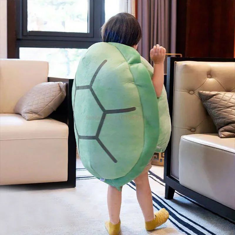 100cm Turtle Shell Plush Toy Sleeping Bag Stuffed Soft Tortoise Pillow Cushion Sale Creative Toys Christmas Gift