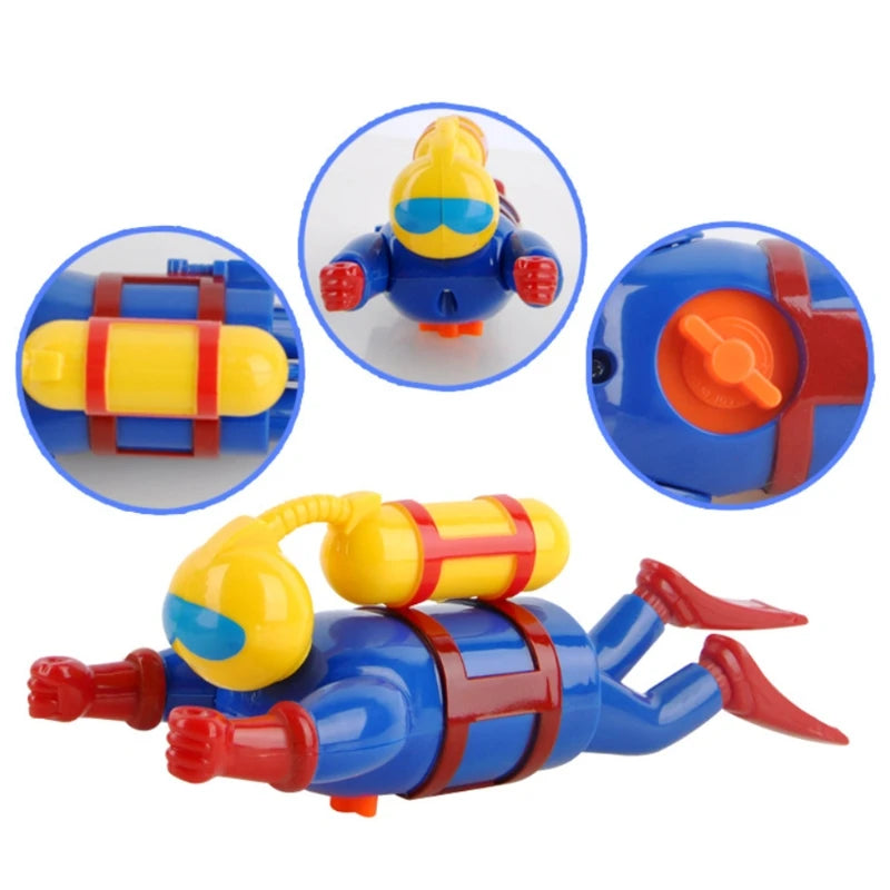 Toddler Bath Water for Kids1-3 Year Old Bathroom Baby Birthday Gifts for Creative Baby Water Swimmers Diver T