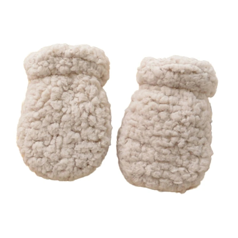 Warm Winter Mittens for Newborns Infant Anti Scratch Gloves Stylish Winter Mittens for Babies Essential for Cold Weather