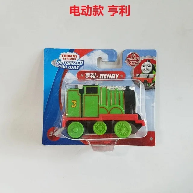 Original Electronal Thomas and Friends Electric Track Master 1:43 Trains Motor Metal Models Locomotive Toys Duck Percy James Nia