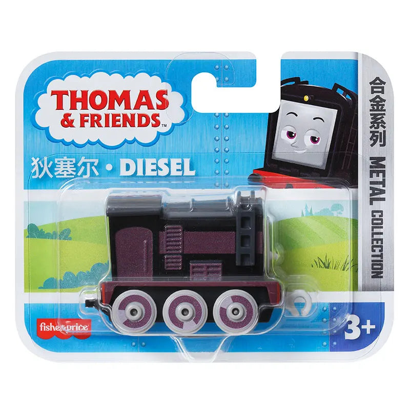In stock Thomas & Friends Trackmaster Train Plush Along Boys Toy 1/43 Diecast Bruno Gordon Nia Hiro Crane Kana Diesel Model Gift