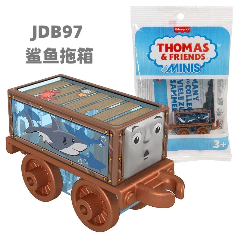Original Thomas & Friends Train Minis Toys for Boys Diecast Railway Vehicles Hiro Rebecca Spencer Diesel Models Birthday Gift