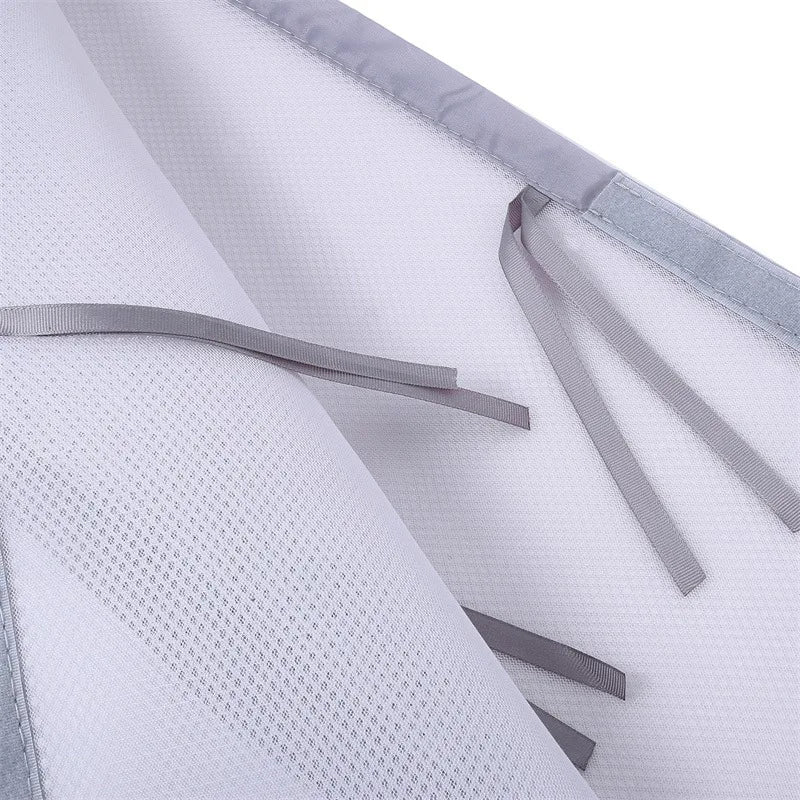 Baby Breathable Mesh Crib Liner Crib Girth Comfortable For 4 panel crib bed Circumference