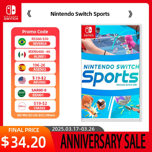 Nintendo Switch Game - Nintendo Switch Sports - Sports Multiplayer Party for Switch OLED