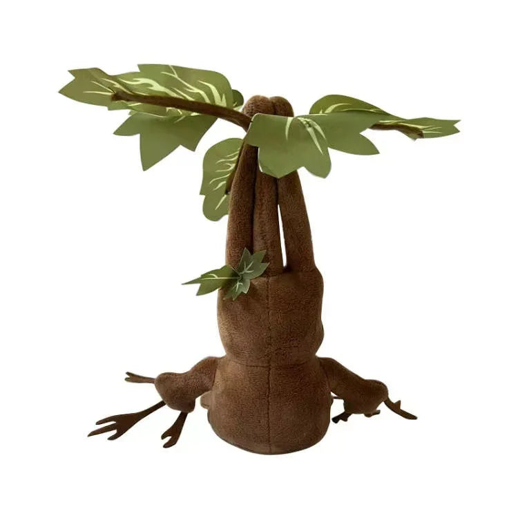 New Harries Mandrake Magic Plant Elf Plush Doll Soft Potted Plant Stuffed Toys Movie Peripherals Pillow Ornaments Children Gifts