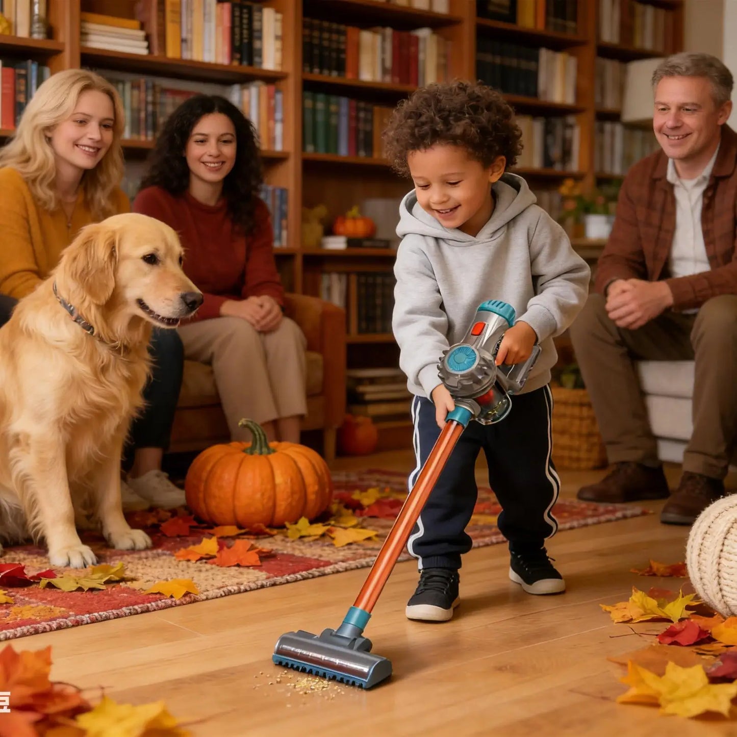 Kids Electric Vacuum Cleaner Toy Set Housekeeping Role Play Simulation Educational Toys for Toddlers Perfect Gift for Girls Boys