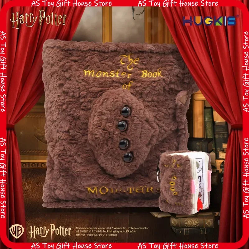 Hugkis Harry Potter Monster Book Plush Toy Plush Pillow Pendant Magic School Decor Collectible For Adult Fans Holiday Gifts