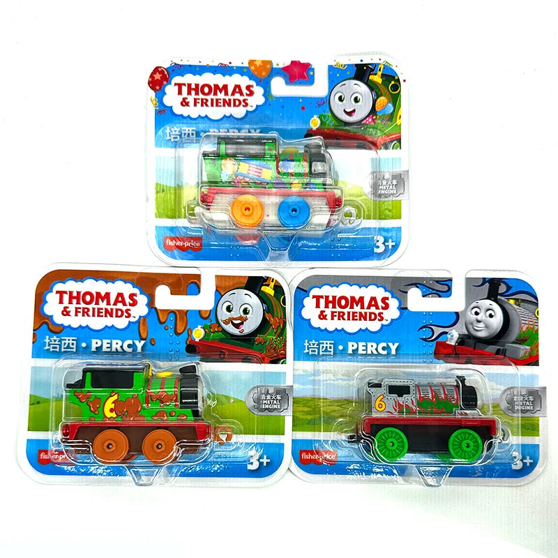 In stock Thomas & Friends Trackmaster Train Plush Along Boys Toy 1/43 Diecast Bruno Gordon Nia Hiro Crane Kana Diesel Model Gift