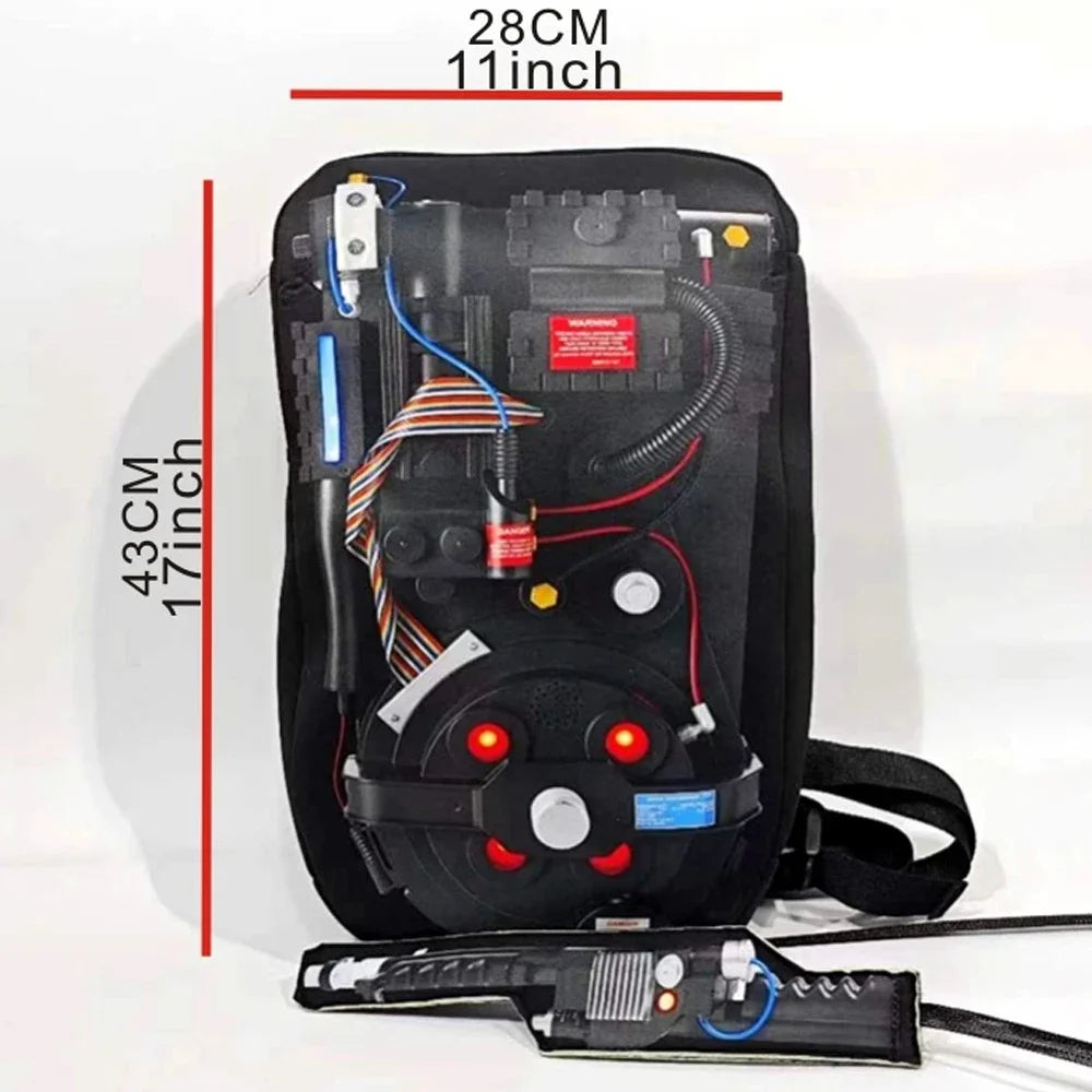 Ghostbusters Movie Cosplay Costumes Kids Adults Halloween Carnival Theme Party Clothes with Proton Pack Fans Collection