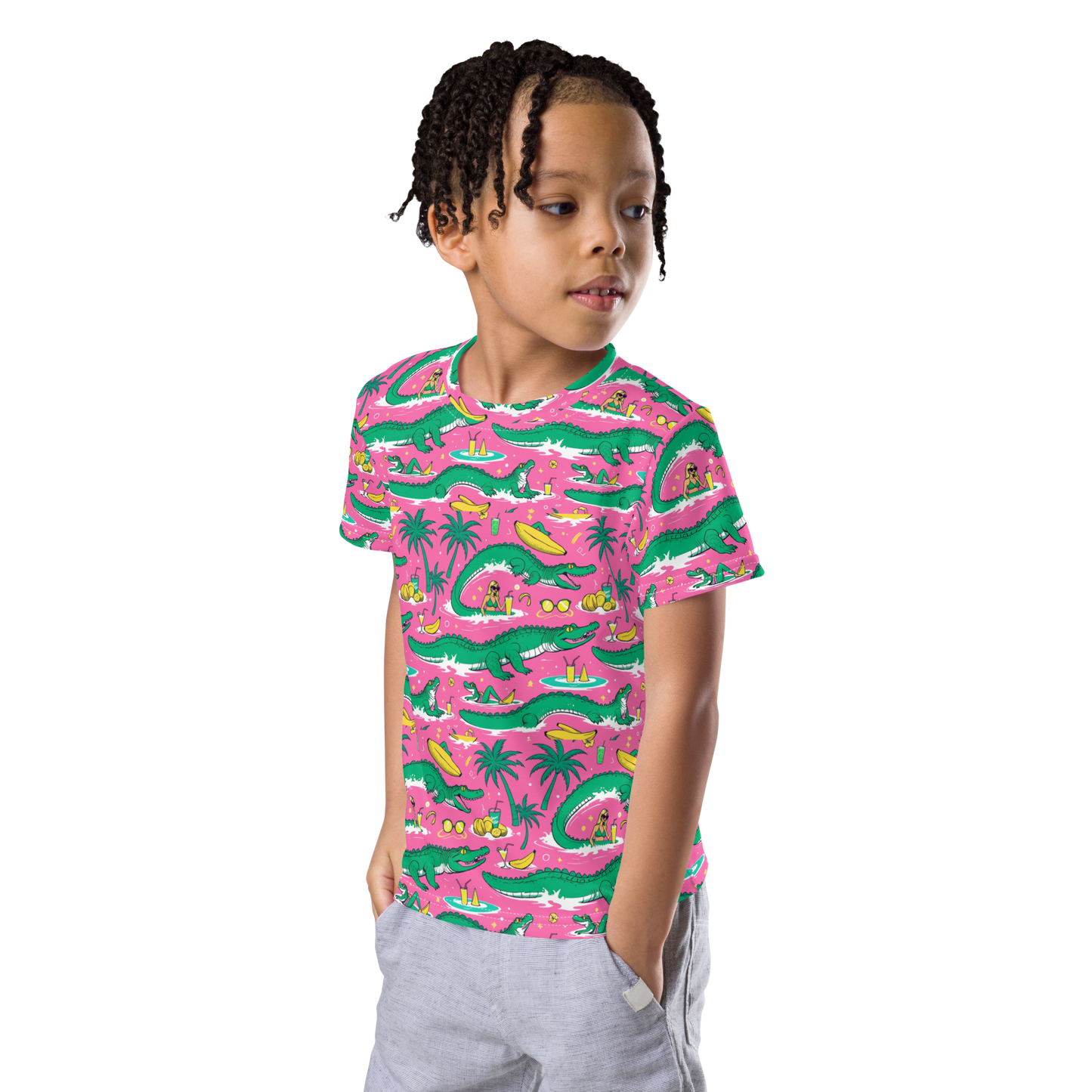 AlligKids crew neck t-shirt