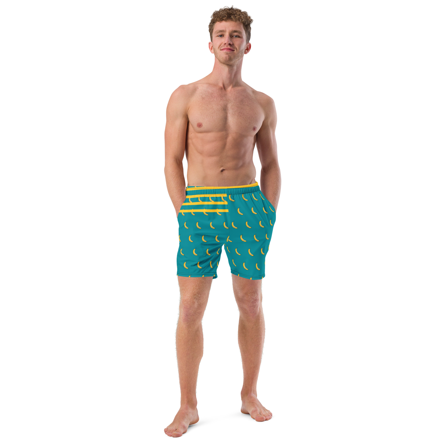 Men's Banana's swim trunks