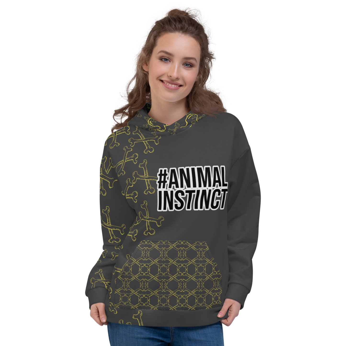 #animalinstinct Unisex Hoodie