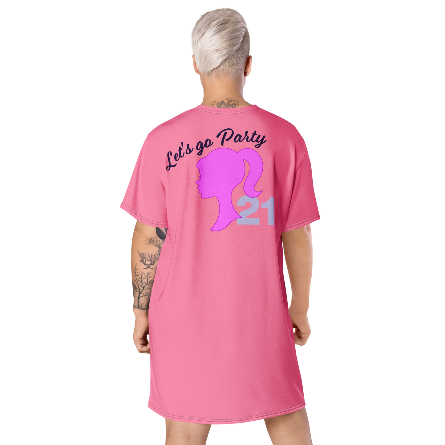 Road to Success T-shirt dress