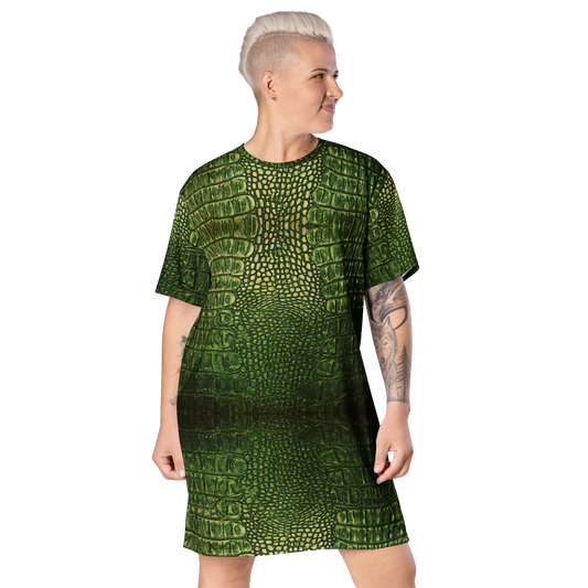 Dragon skin T-dress