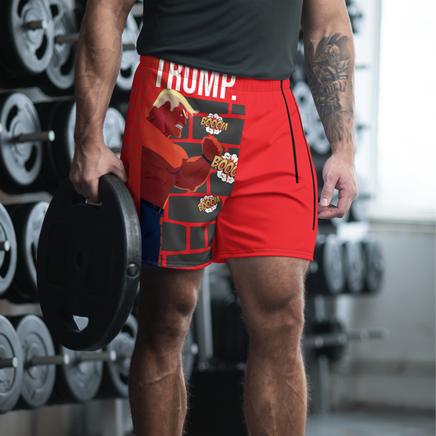 Trump. (Red Hulk) Shorts