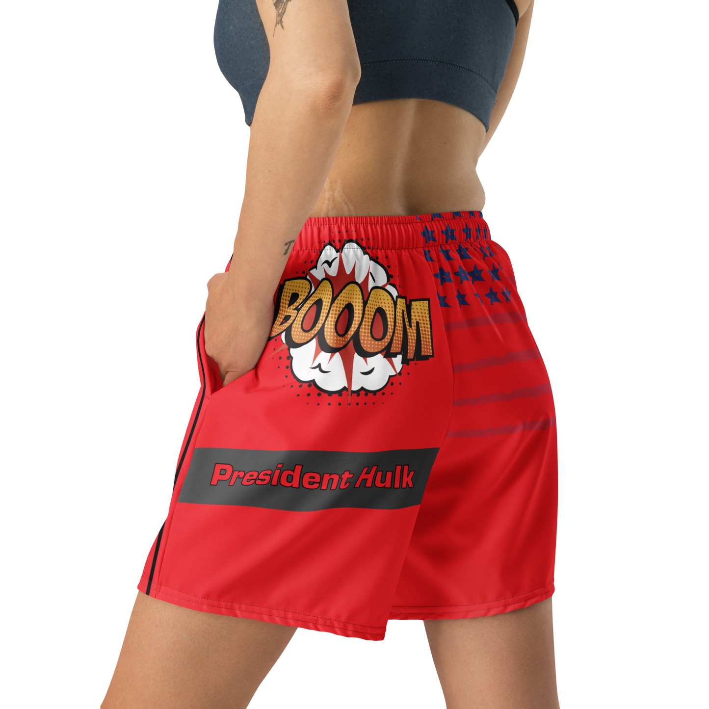 Trump. (Red Hulk) Shorts