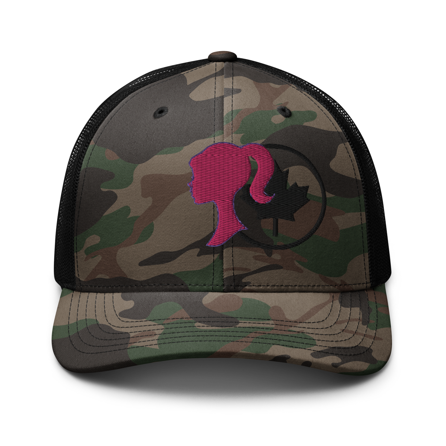 Camouarbie trucker-cap