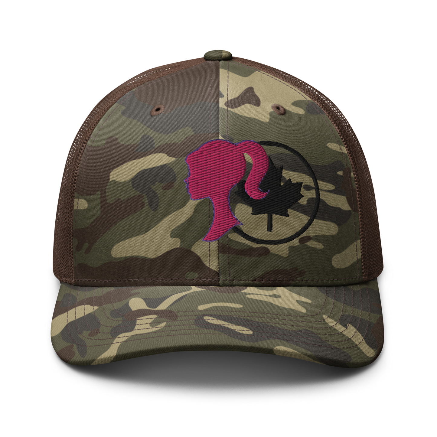 Camouarbie trucker-cap