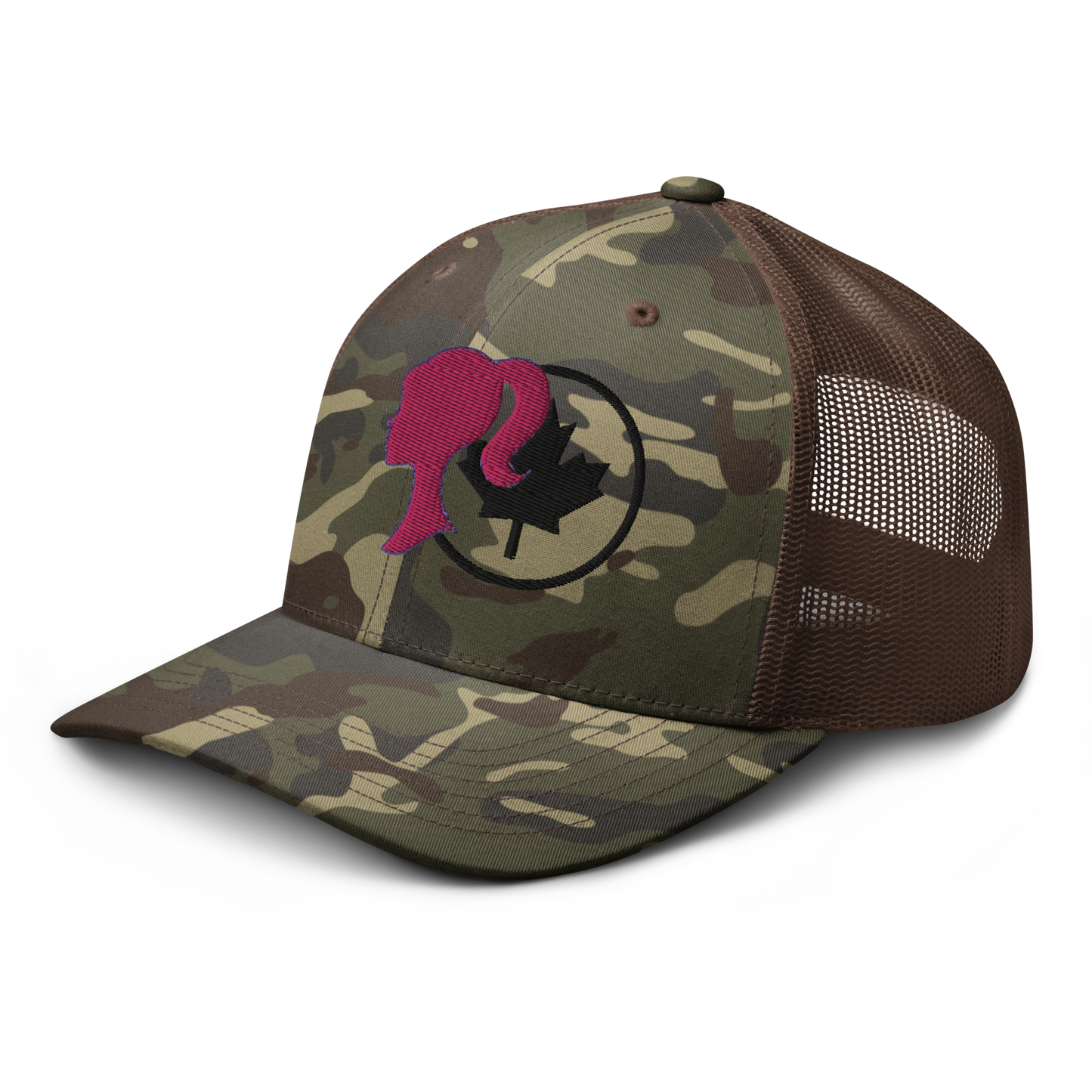 Camouarbie trucker-cap