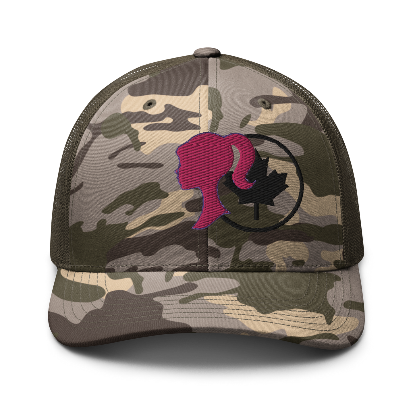 Camouarbie trucker-cap