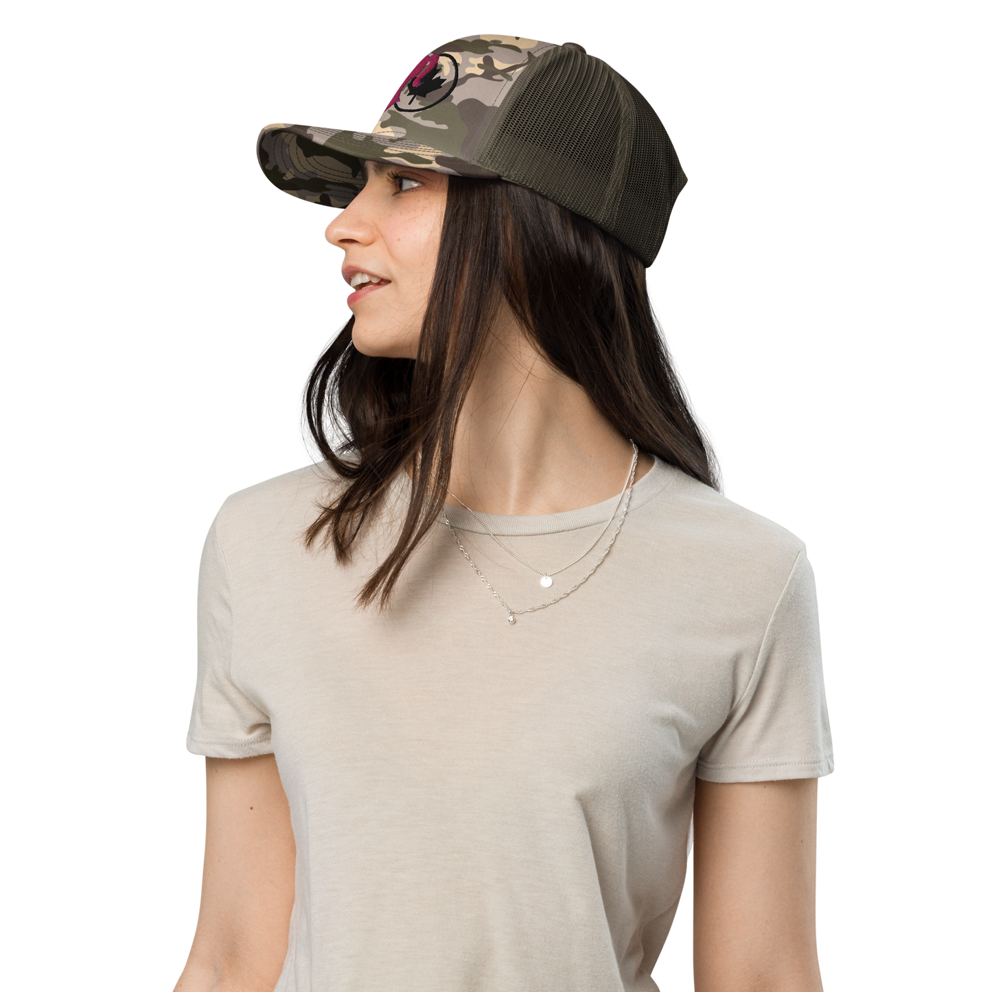 Camouarbie trucker-cap