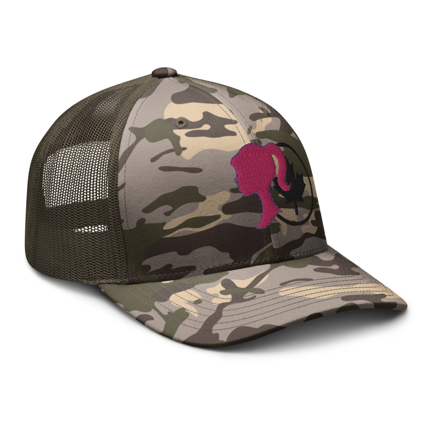 Camouarbie trucker-cap