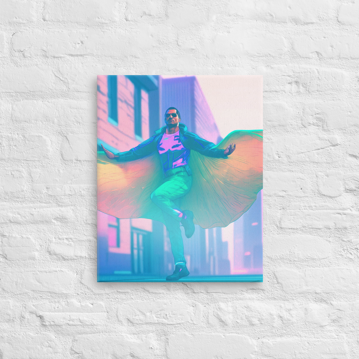 Flyguy. Canvas Art