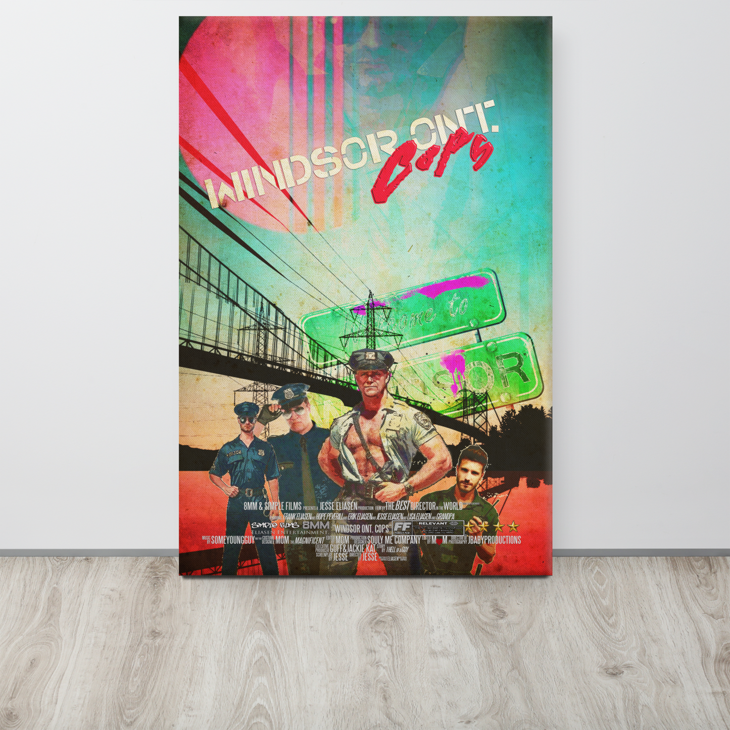 WOCs Film-poster Canvas